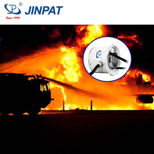 Special conductive contact ring for JINPAT fire truck